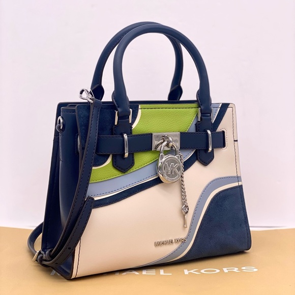Michael Kors Small Hamilton Satchel Crossbody - Picture 2 of 13